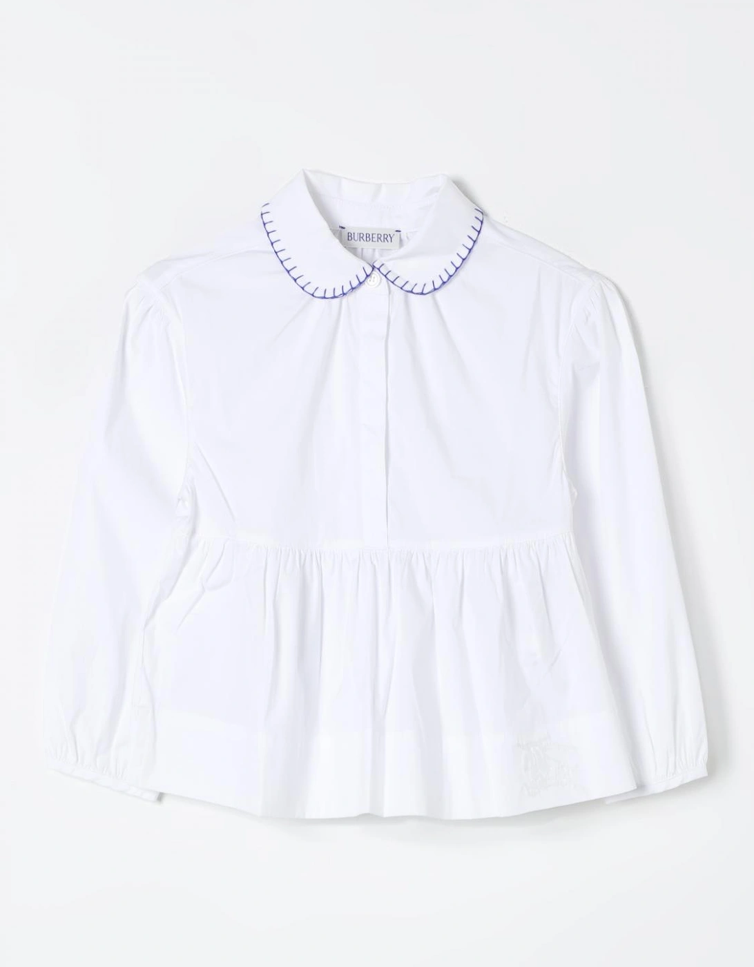Peter Pan Collar Poplin Shirt, 4 of 3