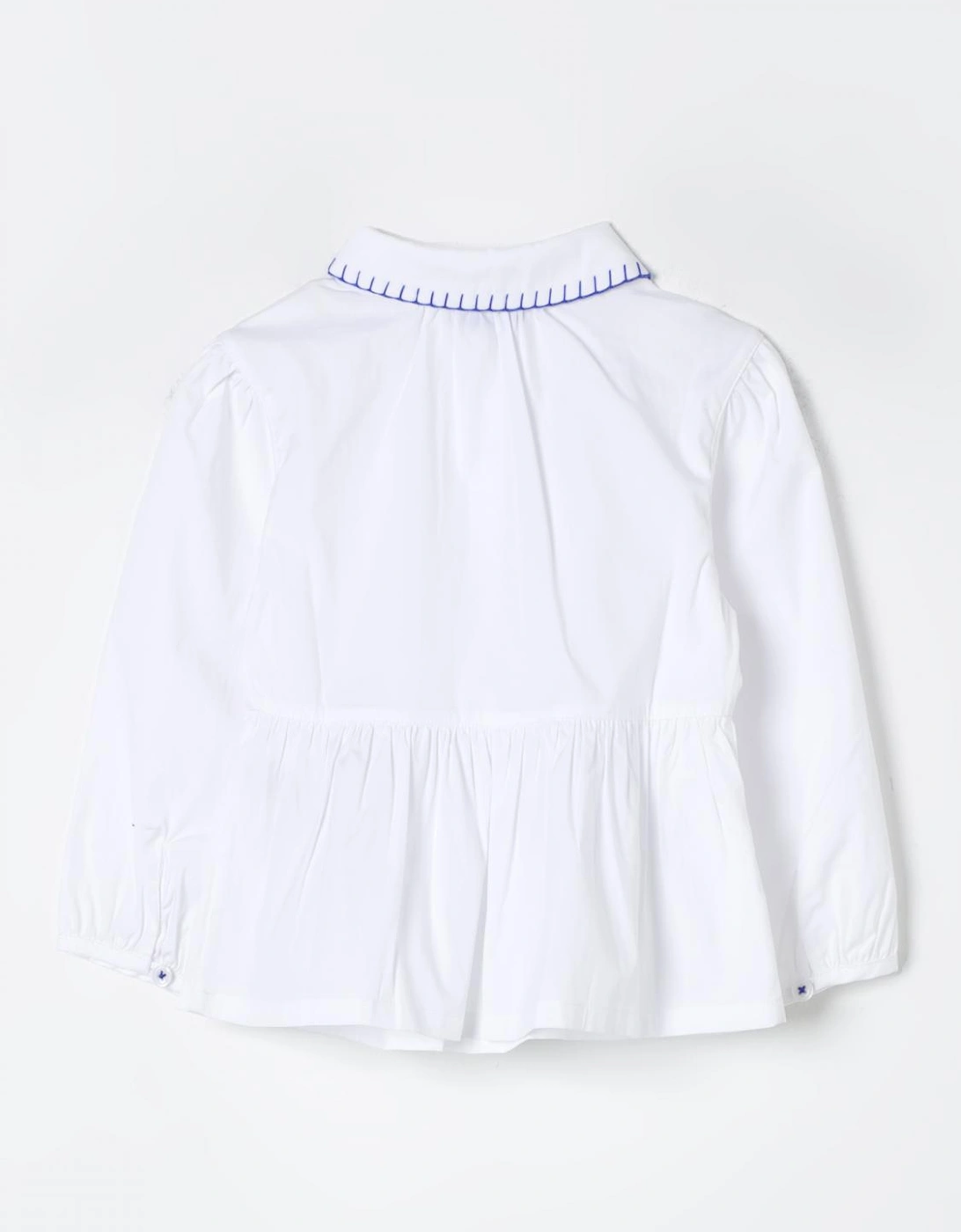 Peter Pan Collar Poplin Shirt