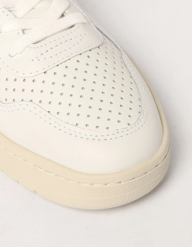 V10 WhiteBlack Leather Sneakers