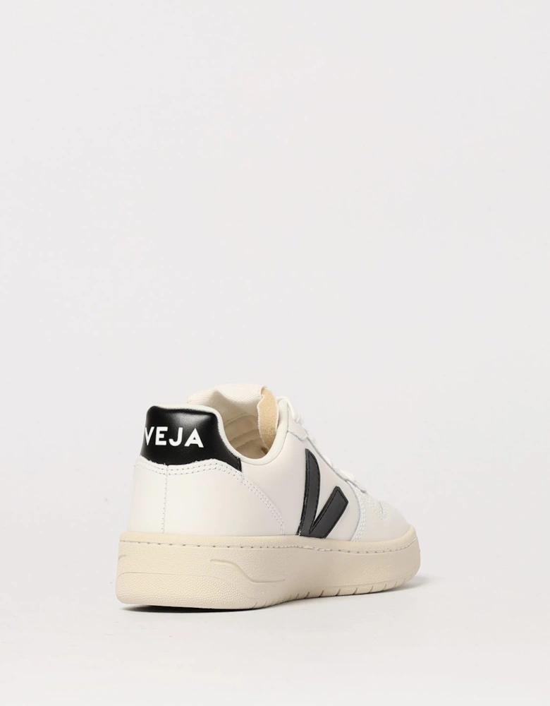 V10 WhiteBlack Leather Sneakers