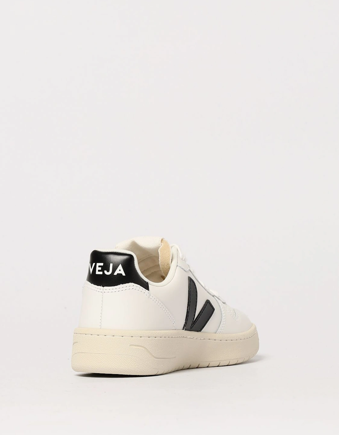 V10 WhiteBlack Leather Sneakers