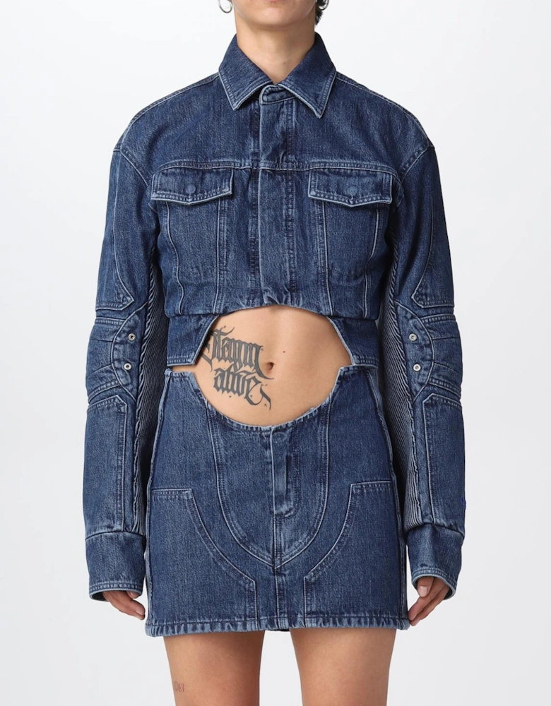 Denim Jacket  Skirt Set