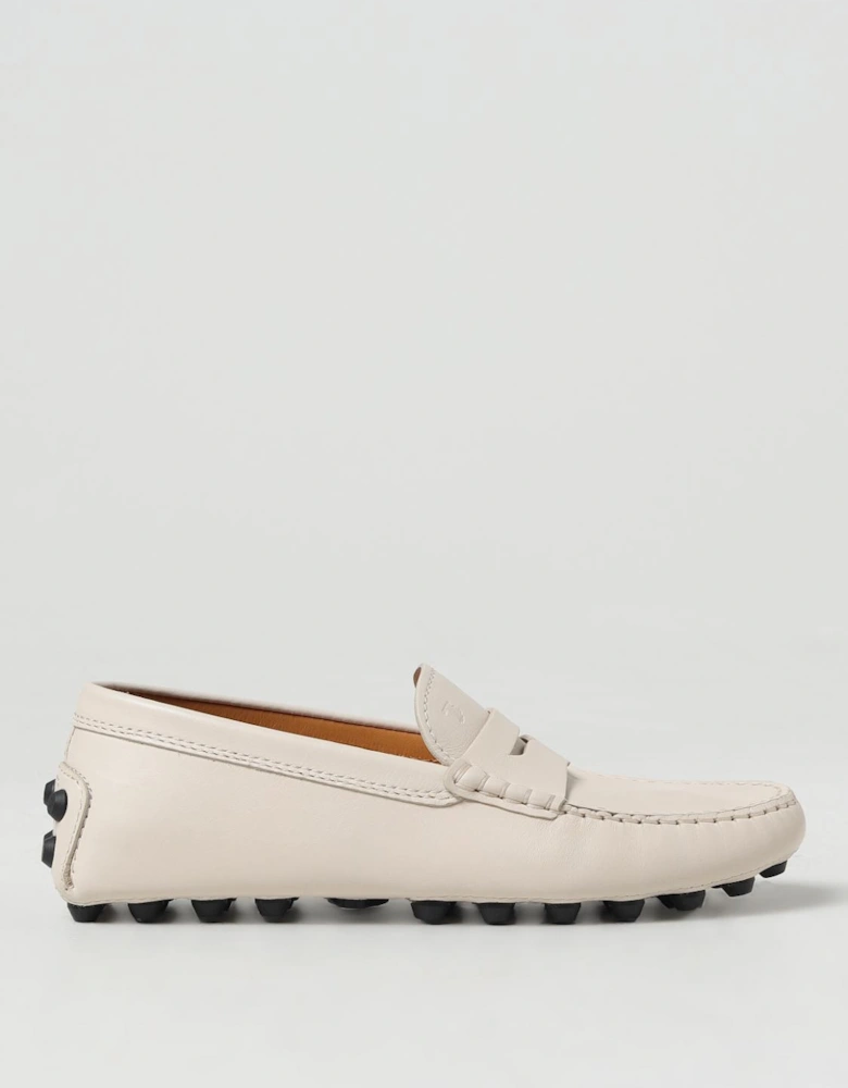 Gommino Driving Shoes Red Leather Casual