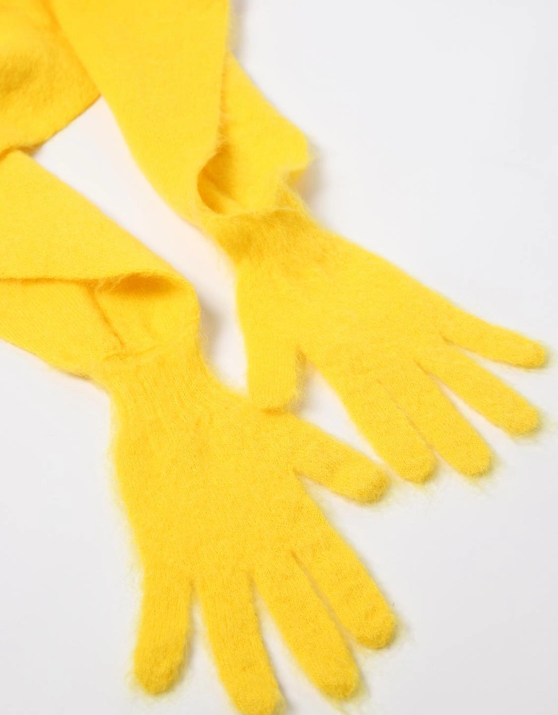 Fuzzy Scarf  Glove Set