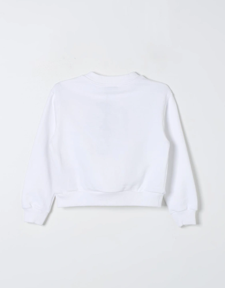 Dolce  Gabbana Kids Logo Crewneck Sweater