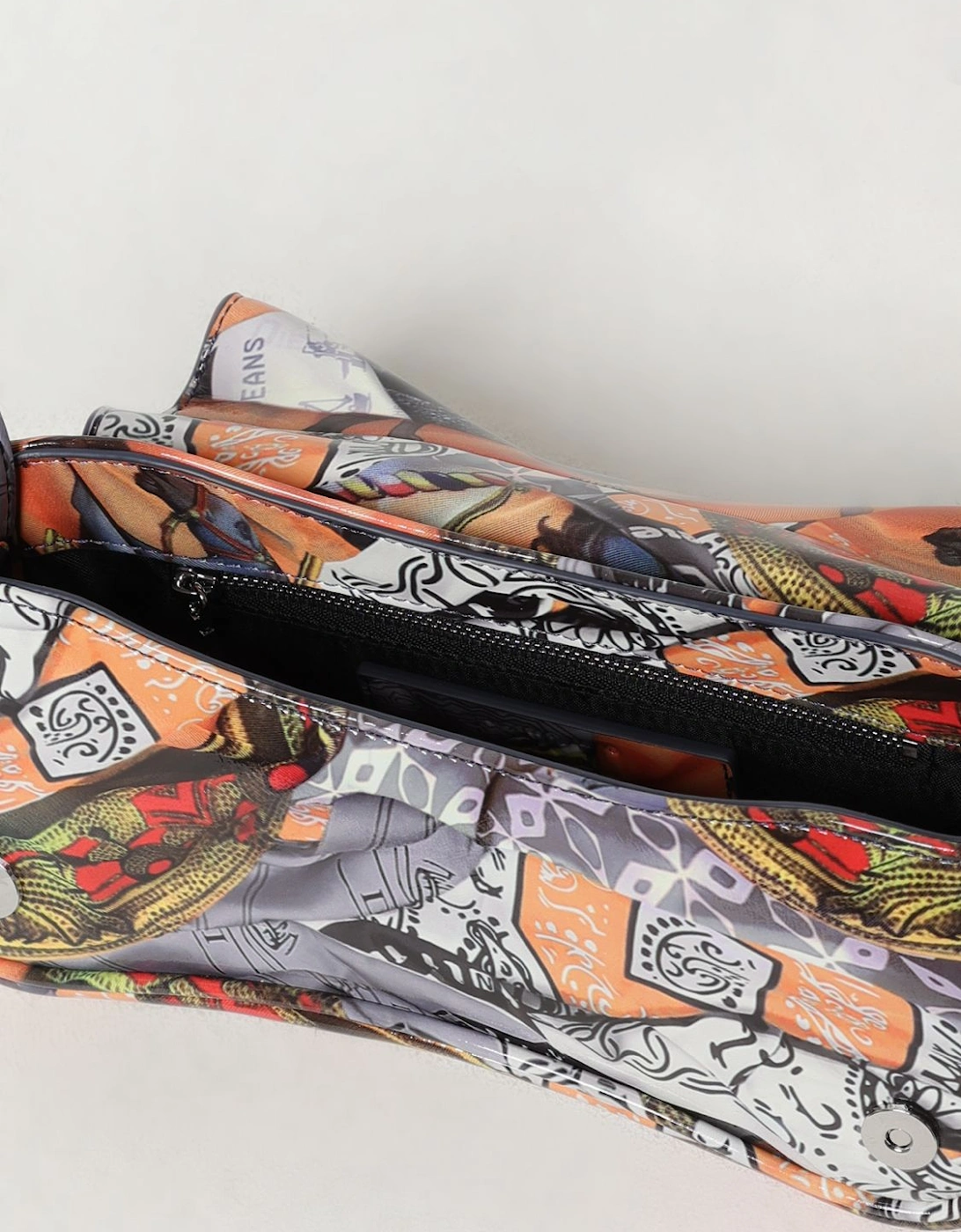 Printed Saddle Bag Unique Design