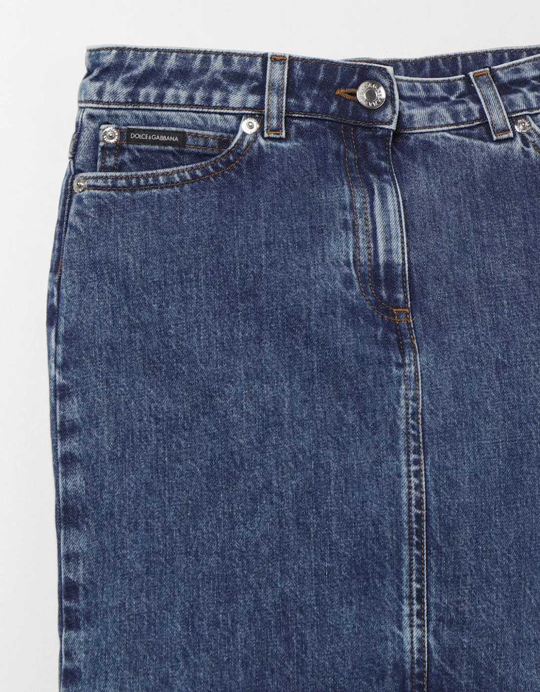 Denim Mini Skirt