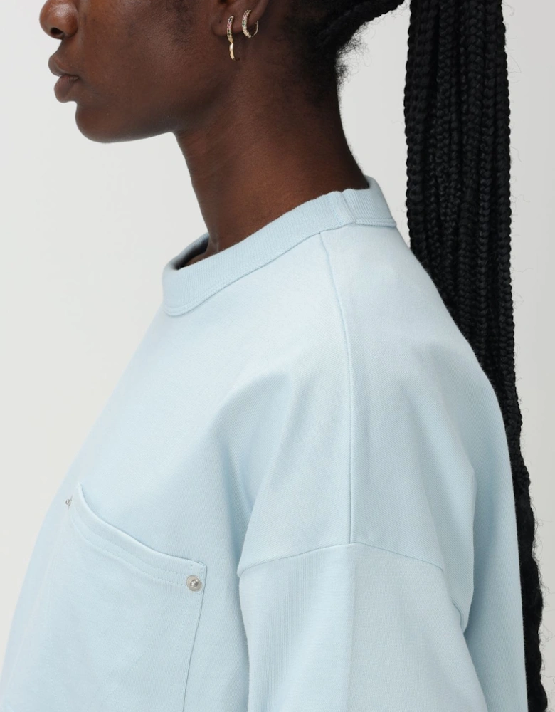 Cropped Boxy Pocket Tee