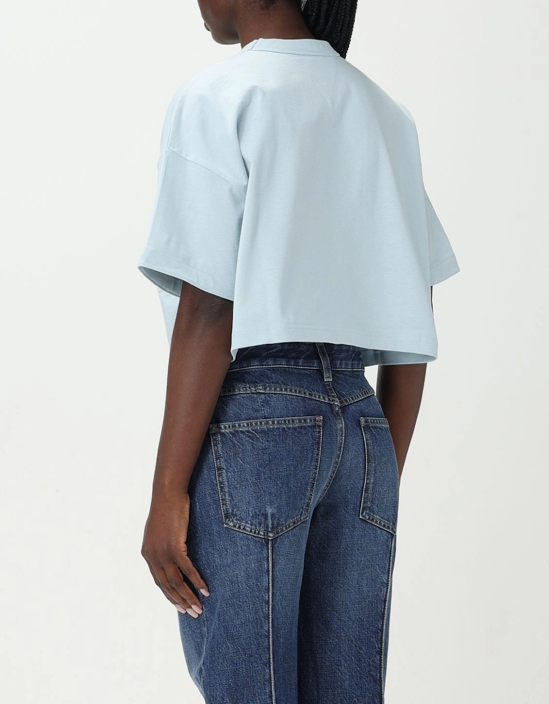 Cropped Boxy Pocket Tee