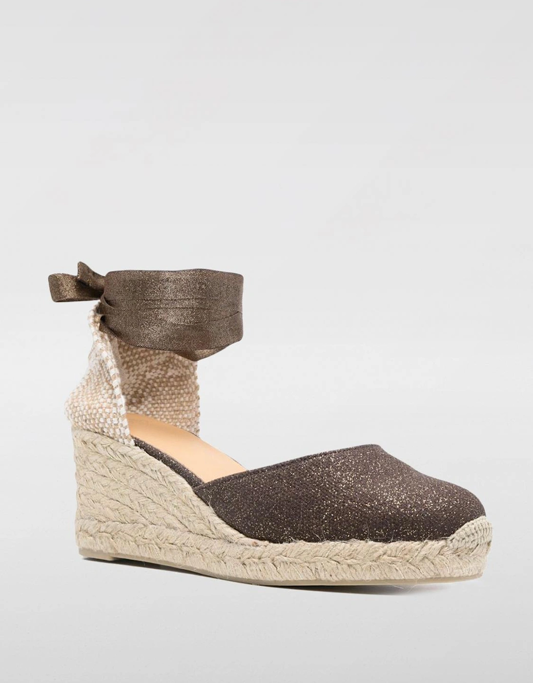 Carina Glitter Wedge Espadrille