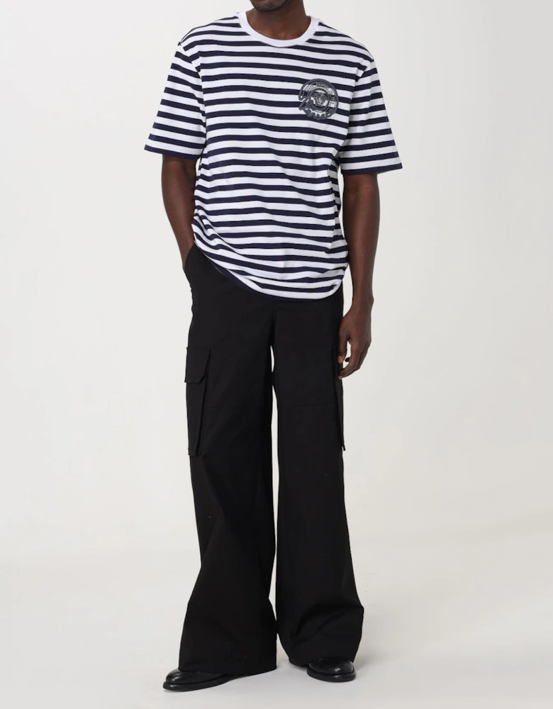 Striped Crew Neck TShirt