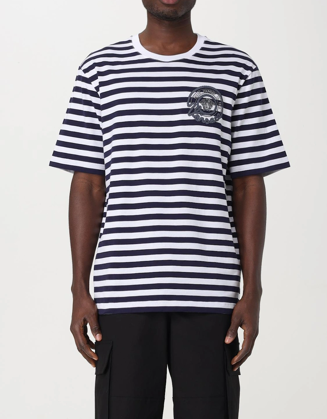 Striped Crew Neck TShirt, 7 of 6