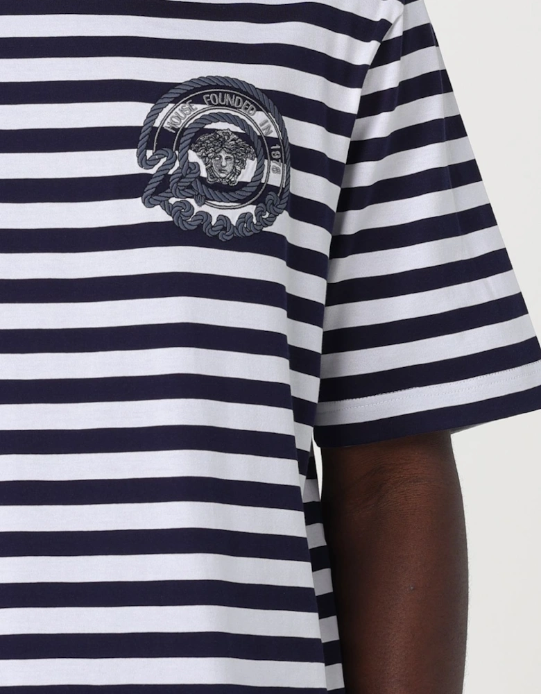Striped Crew Neck TShirt