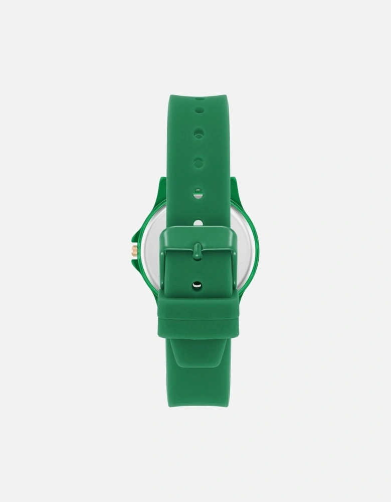 Crown Watch Green Silicone Band