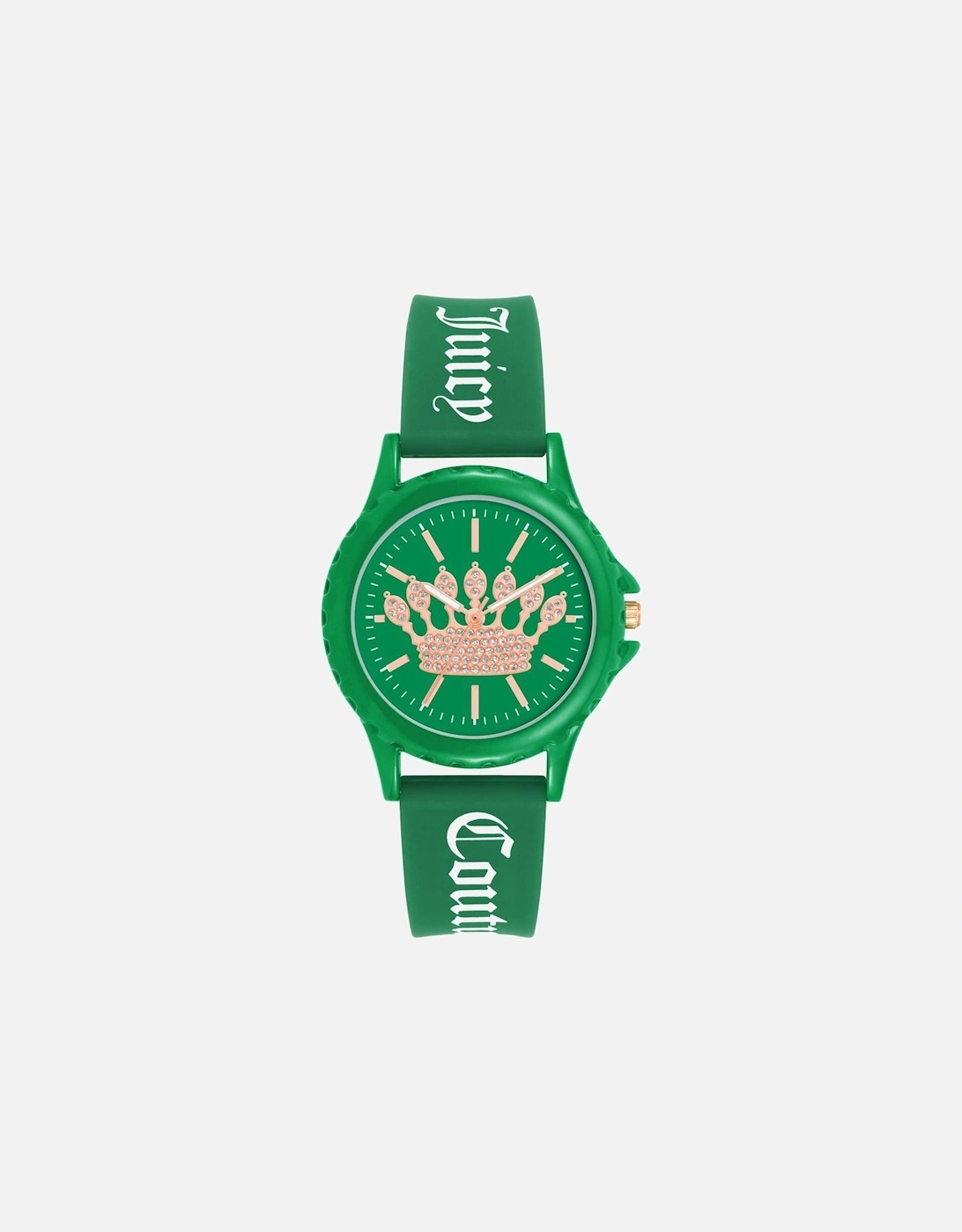 Crown Watch Green Silicone Band, 4 of 3