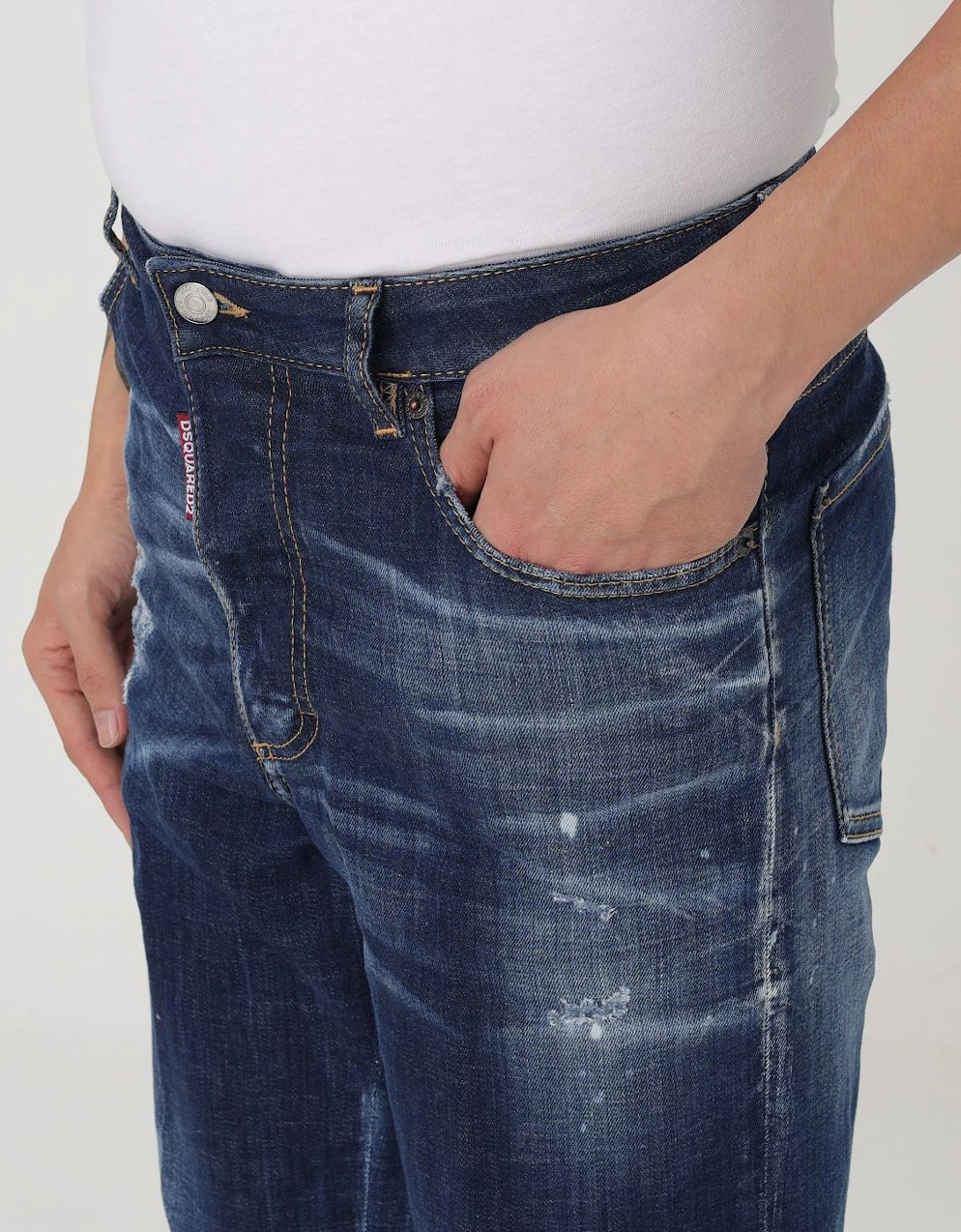 Cool Guy Jeans Distressed Denim