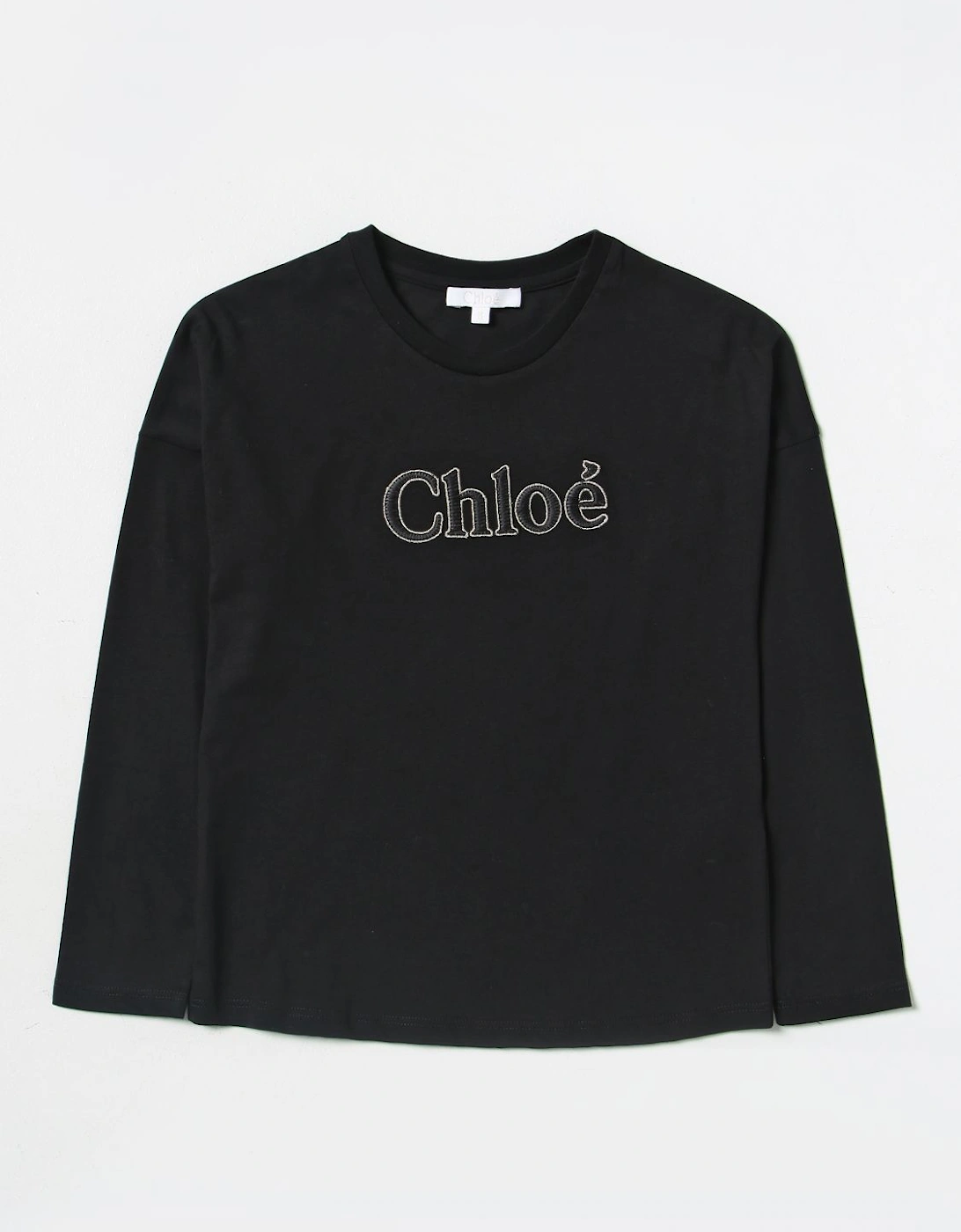 Girls Embroidered Logo Sweater, 3 of 2