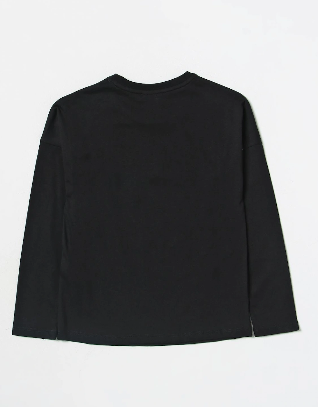 Girls Embroidered Logo Sweater