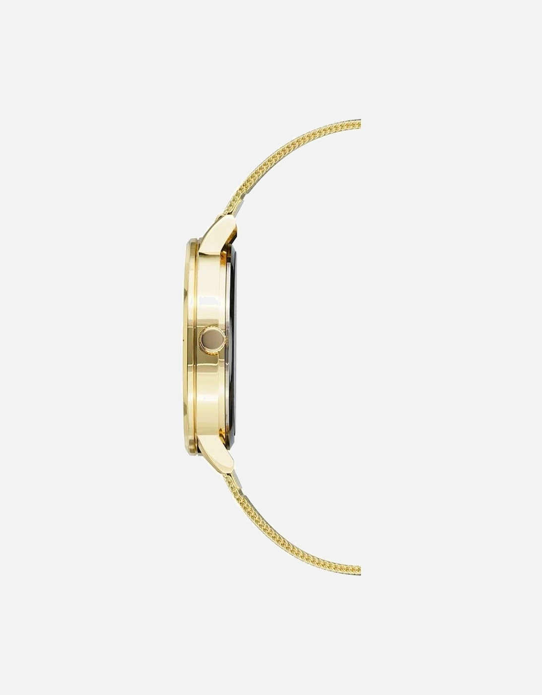 Heart Watch Gold Mesh Band Style