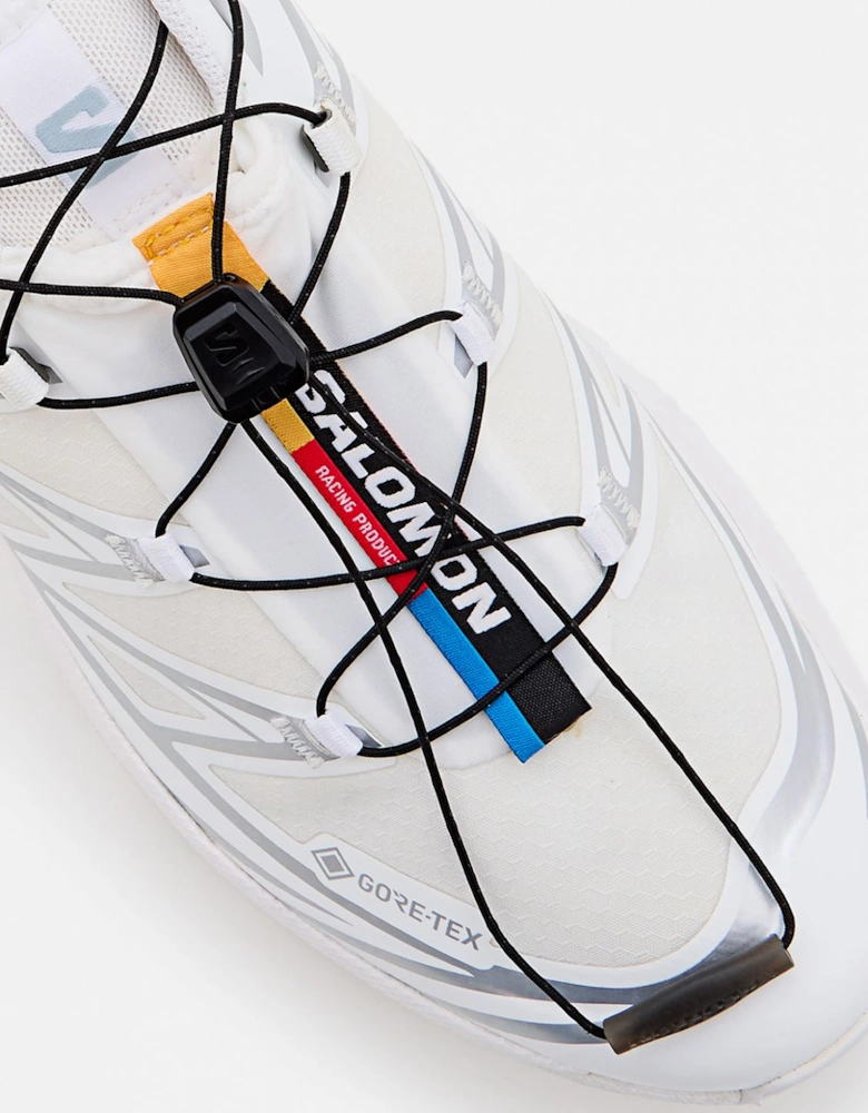 XT6 WhiteGrey Trail Running Shoe