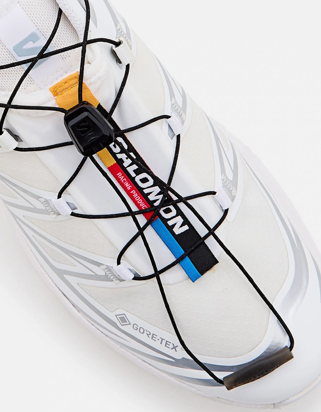 XT6 WhiteGrey Trail Running Shoe
