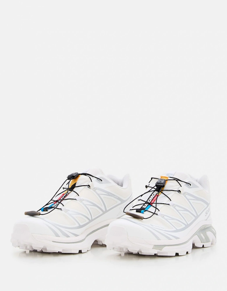 XT6 WhiteGrey Trail Running Shoe