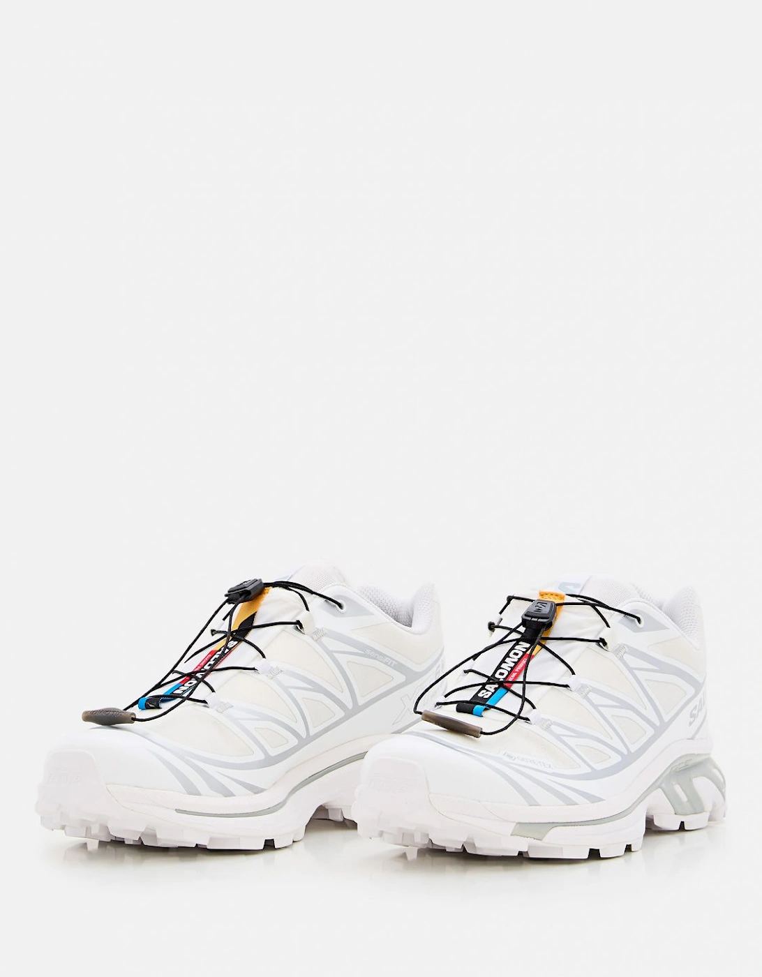 XT6 WhiteGrey Trail Running Shoe