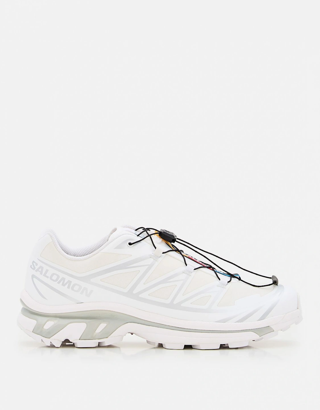 XT6 WhiteGrey Trail Running Shoe, 5 of 4