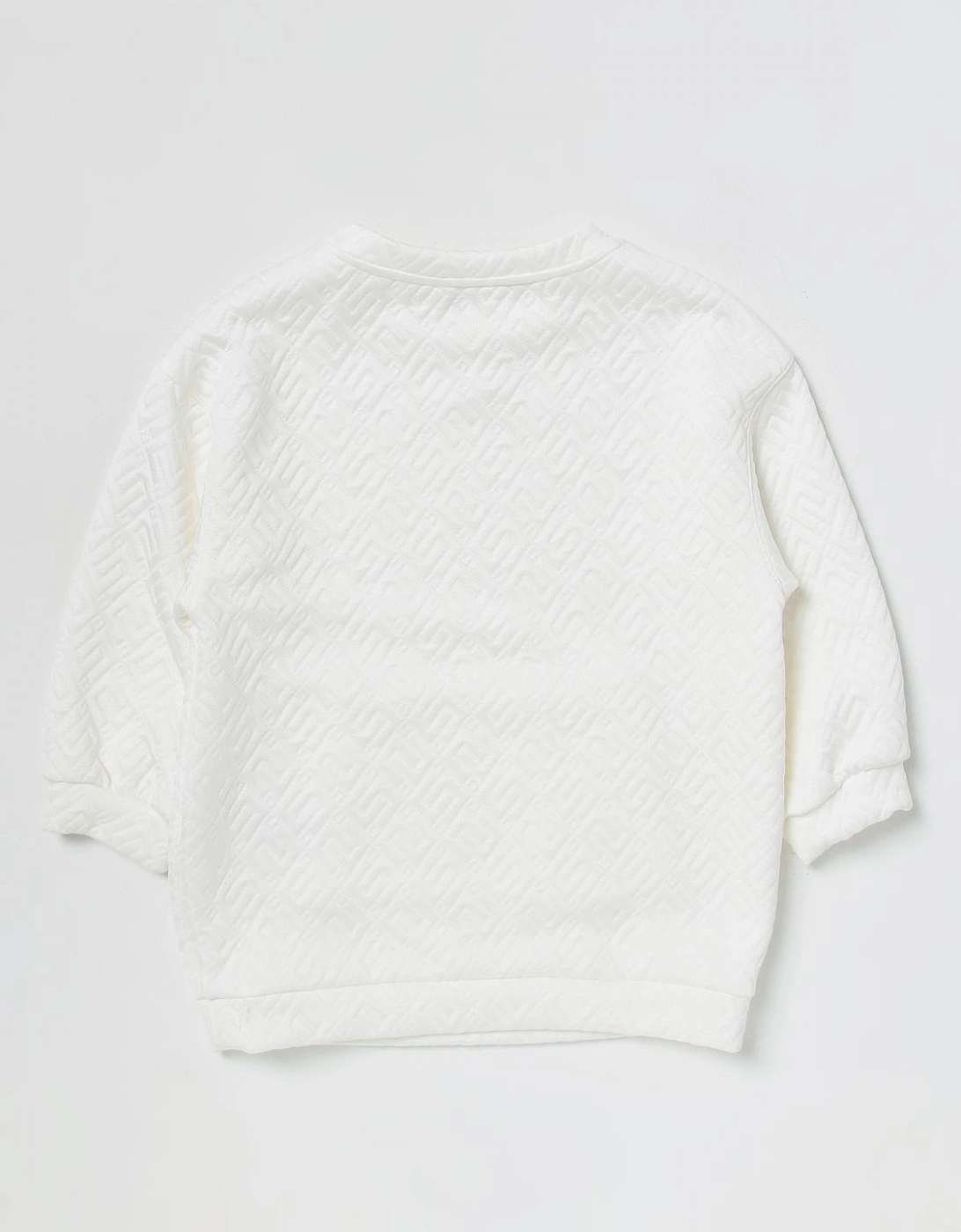 Quilted Long Sleeve Sweater