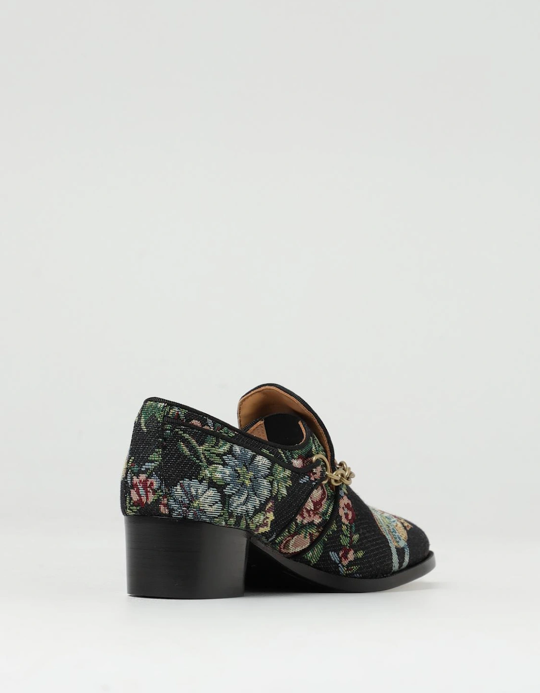 Floral Tapestry Chain Pumps