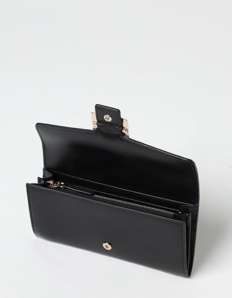 Buckle Leather Wallet