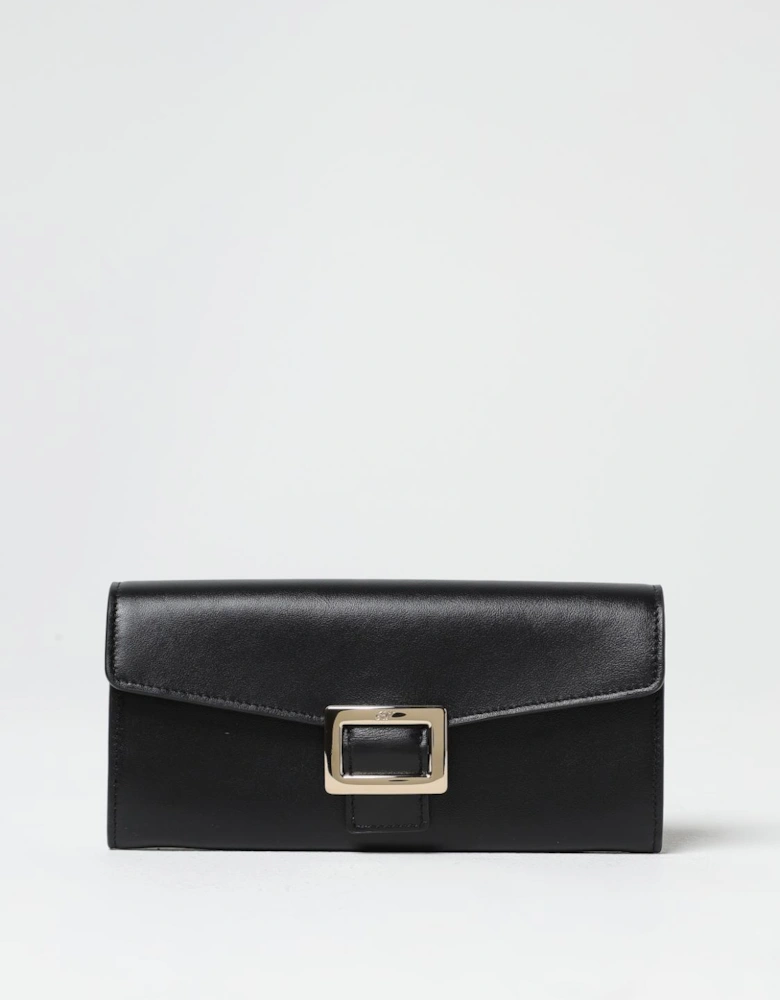 Buckle Leather Wallet