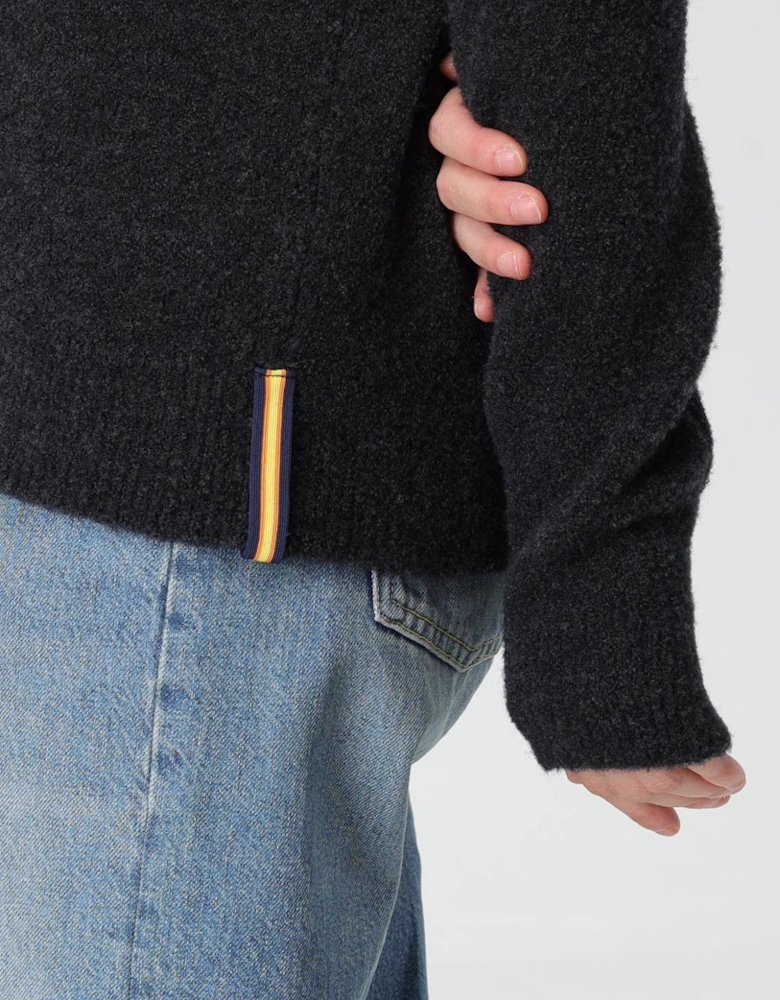 Fuzzy Knit Pullover Sweater