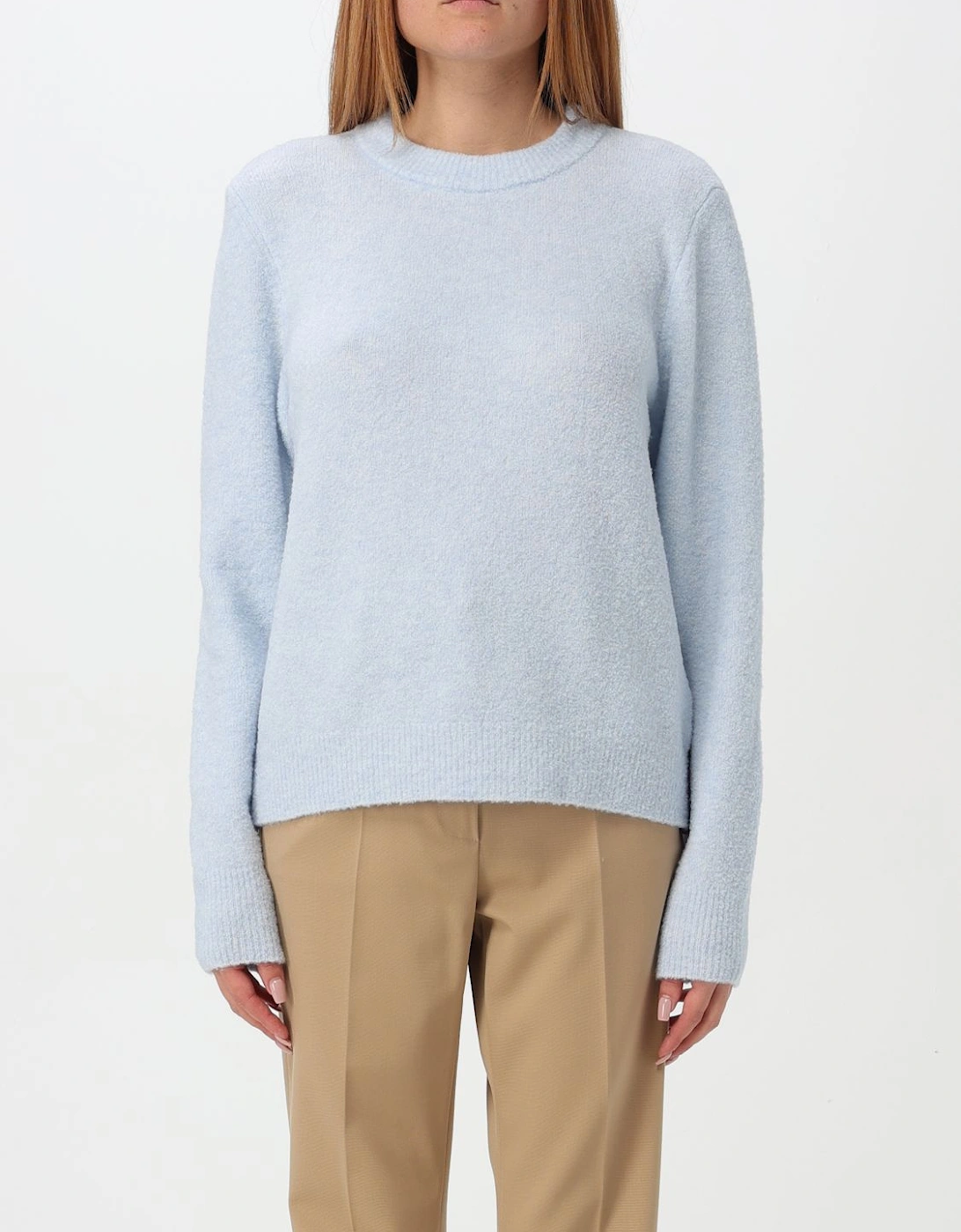 Fuzzy Knit Pullover Sweater