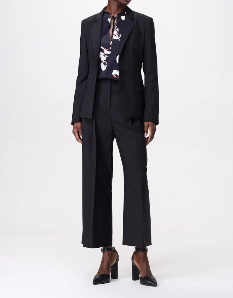 Tailored SingleButton Blazer