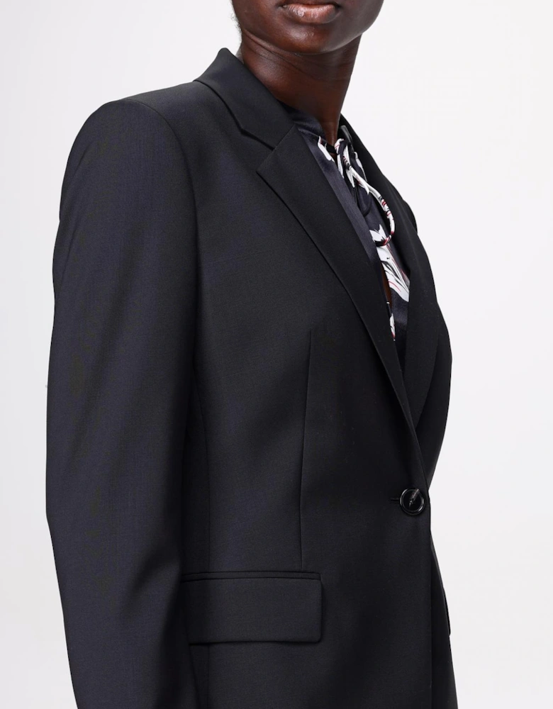 Tailored SingleButton Blazer