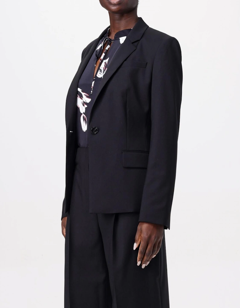 Tailored SingleButton Blazer
