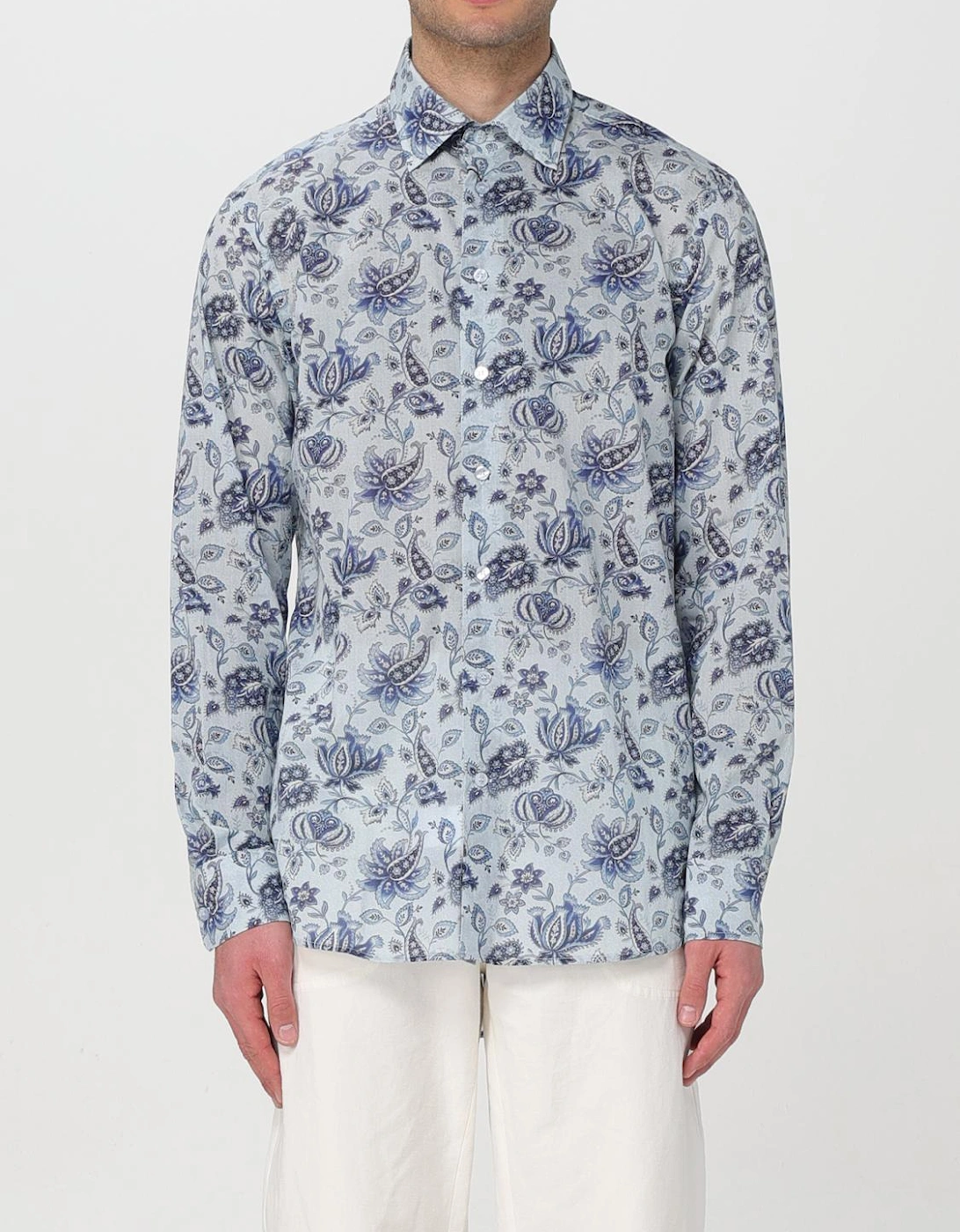 Floral Print Cotton Shirt, 6 of 5