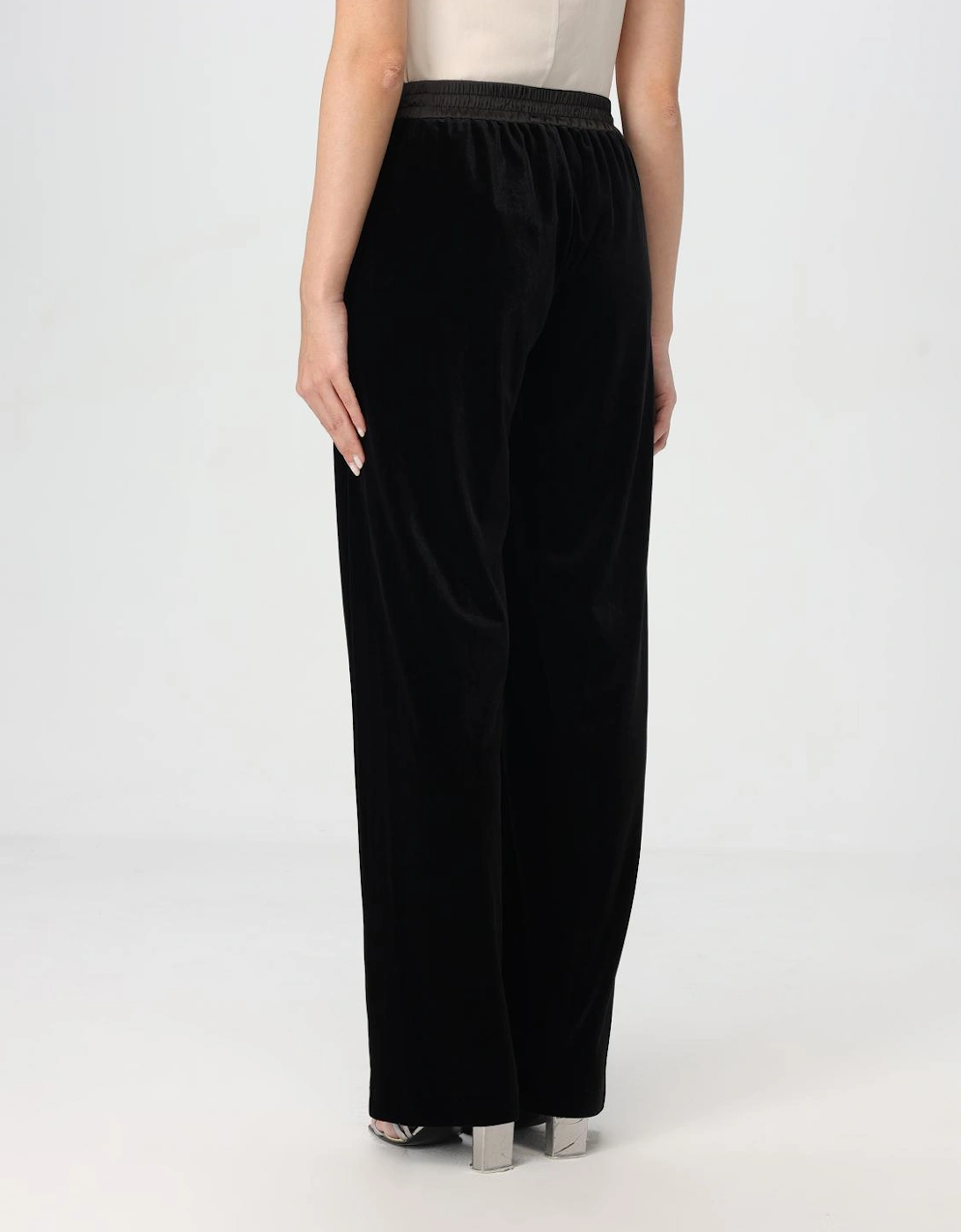 Velvet Wide Leg Pants