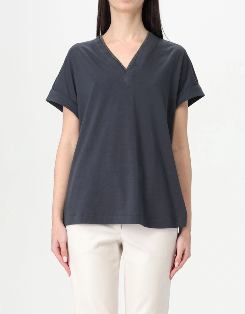 VNeck Short Sleeve Top