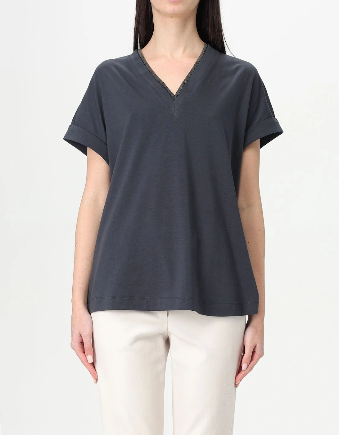 VNeck Short Sleeve Top