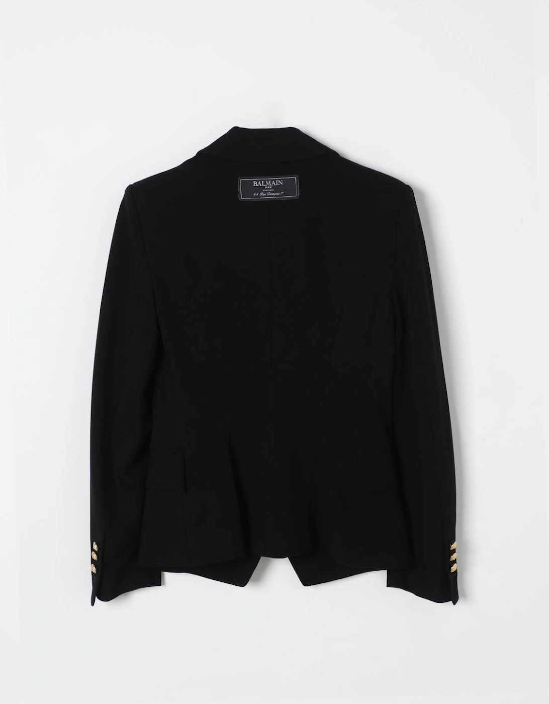Double Breasted Blazer Gold Buttons