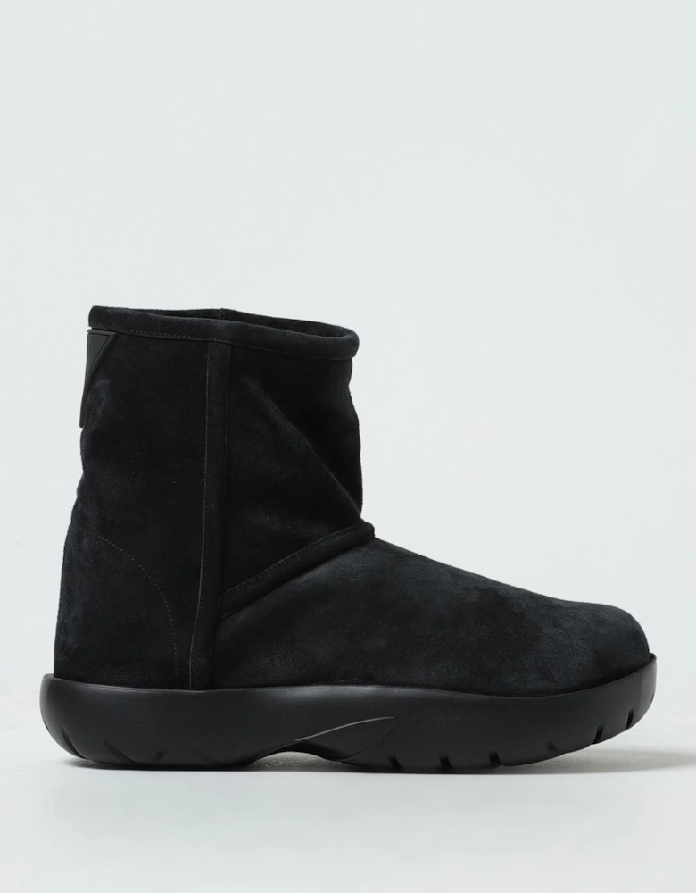 Padded Ankle Boots Pullon Design