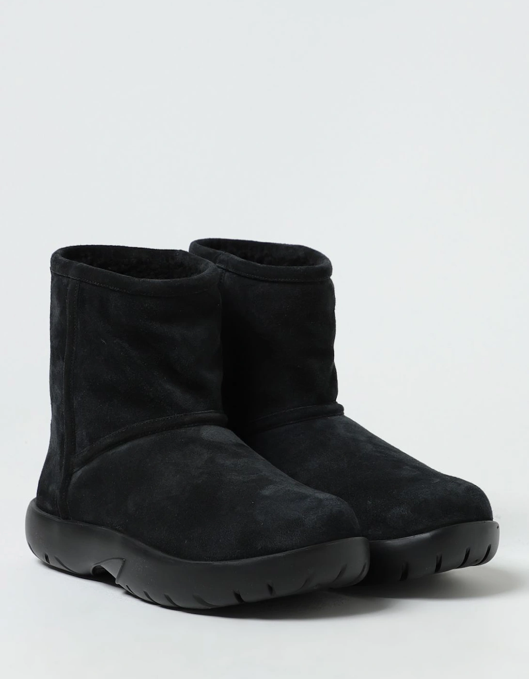 Padded Ankle Boots Pullon Design