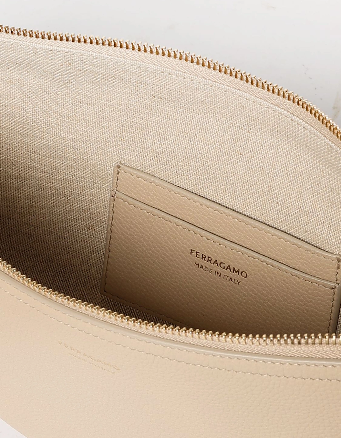 Crescent Leather Shoulder Bag