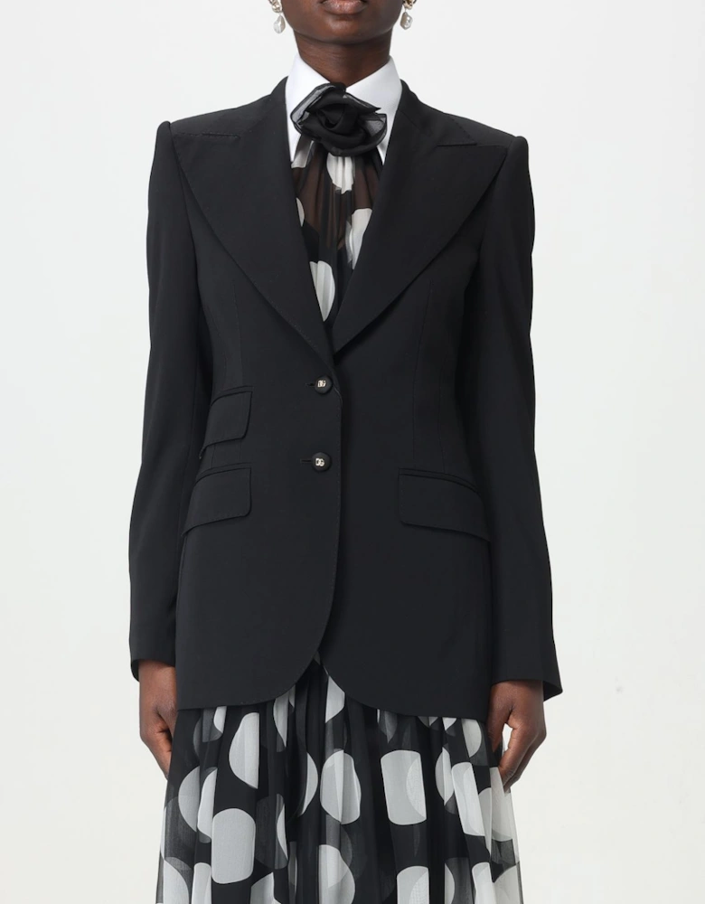 Structured Notch Collar Blazer