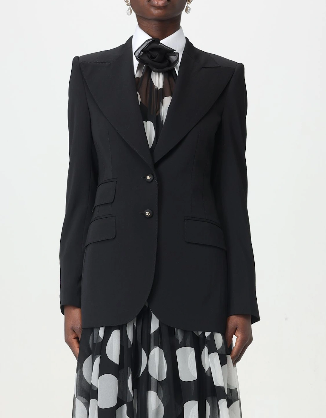 Structured Notch Collar Blazer, 6 of 5
