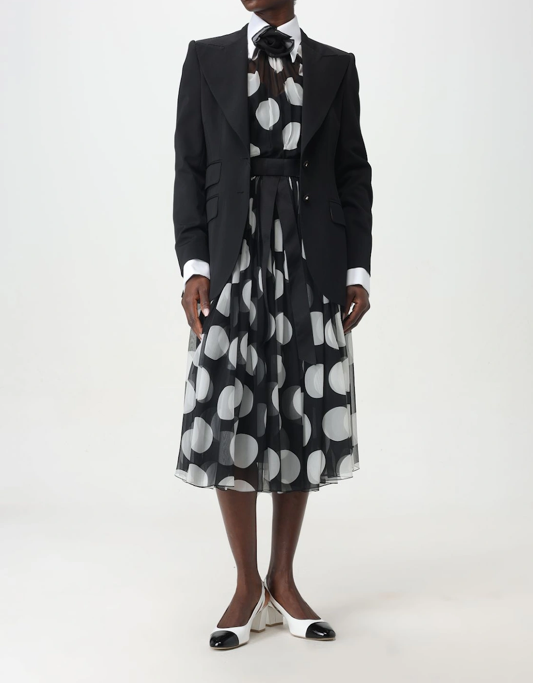 Structured Notch Collar Blazer