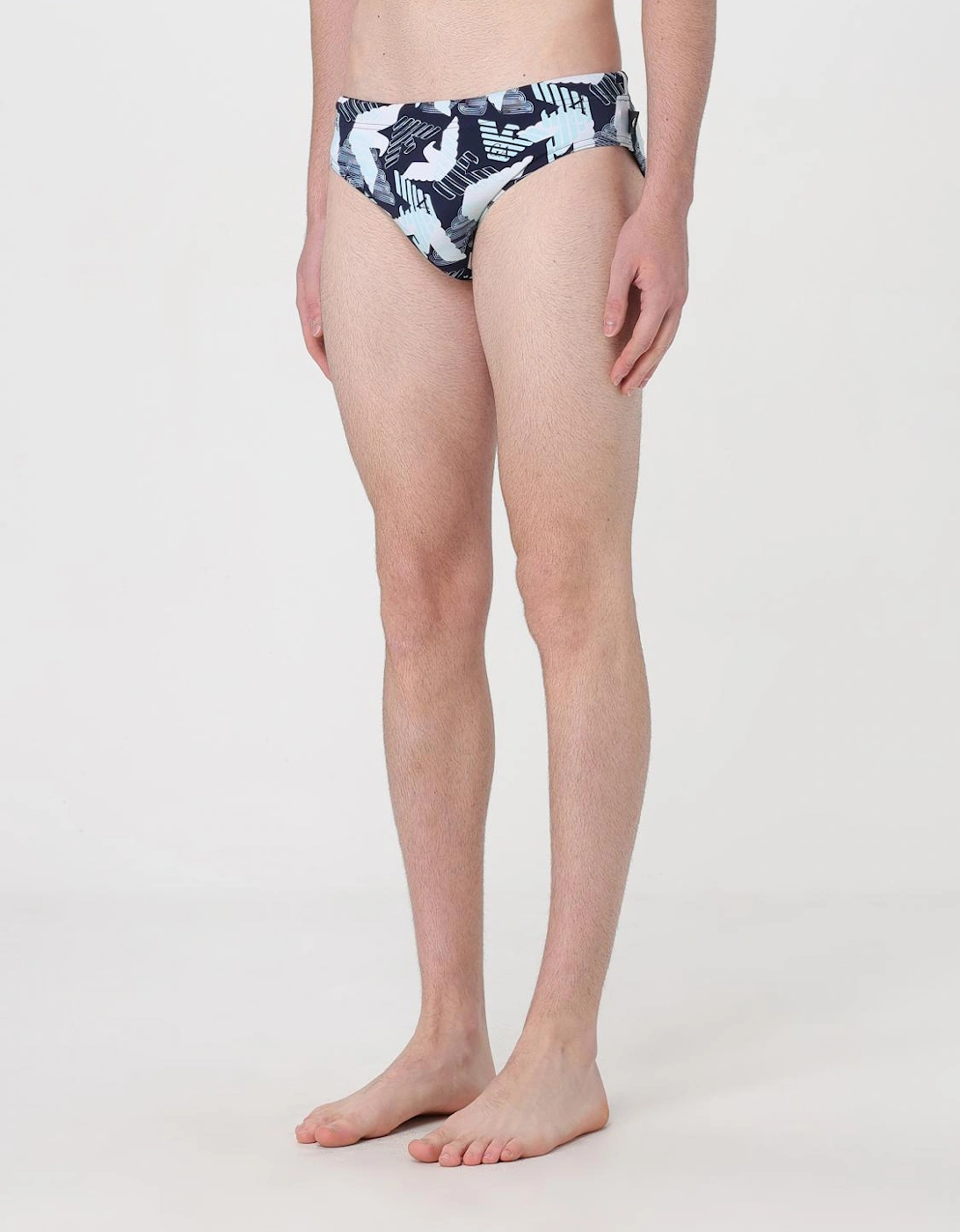 Eagle Print Swim Briefs