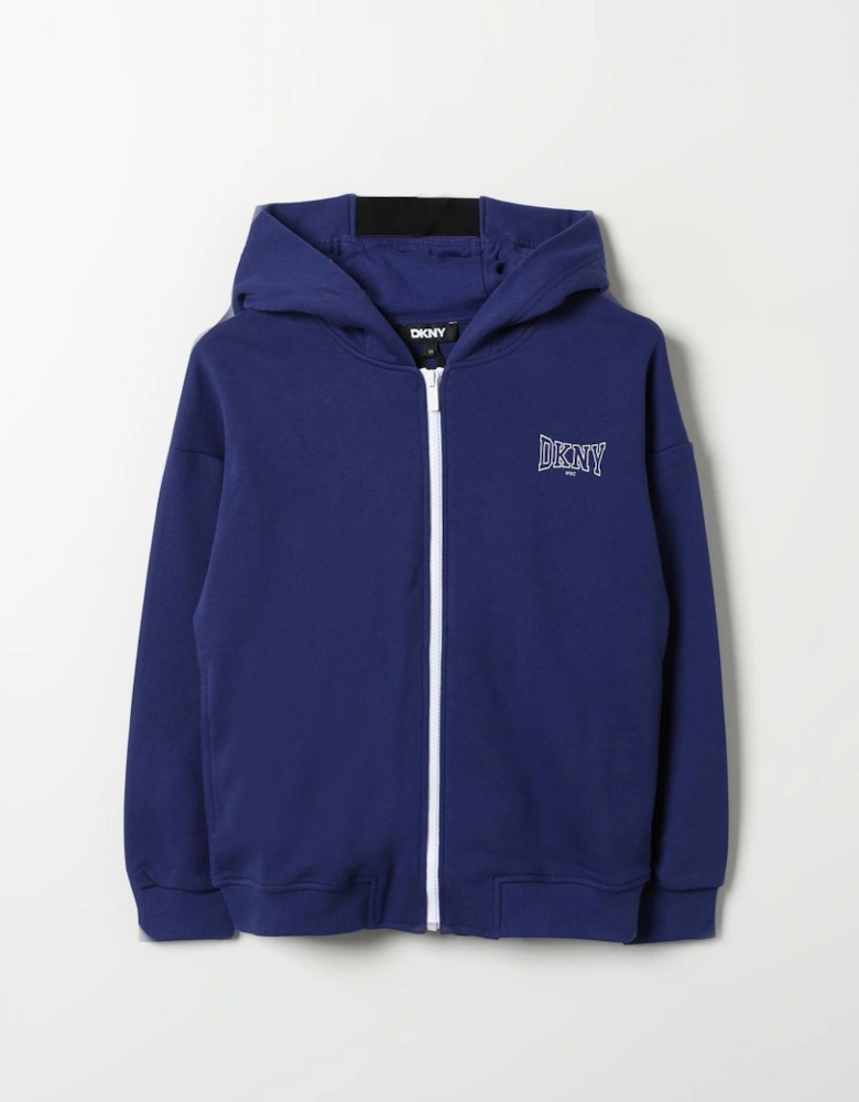 Girls ZipUp Hoodie Logo